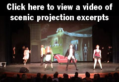 The Rocky Horror Show scenic projections available for rental